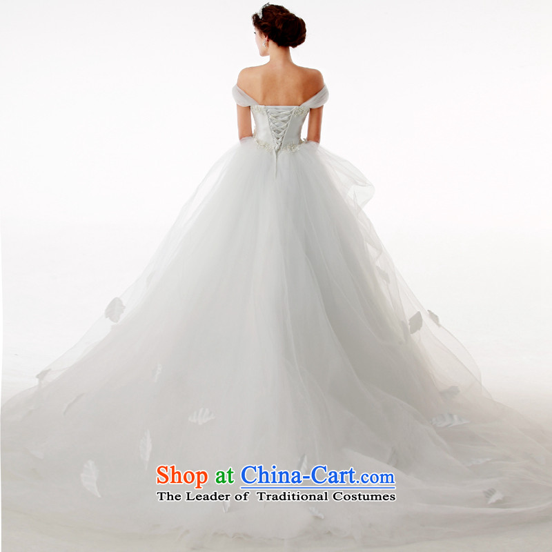 The 2015 new HIV wedding dresses indus rain field shoulder bon bon skirt to align, L, HIV in , , , shopping on the Internet