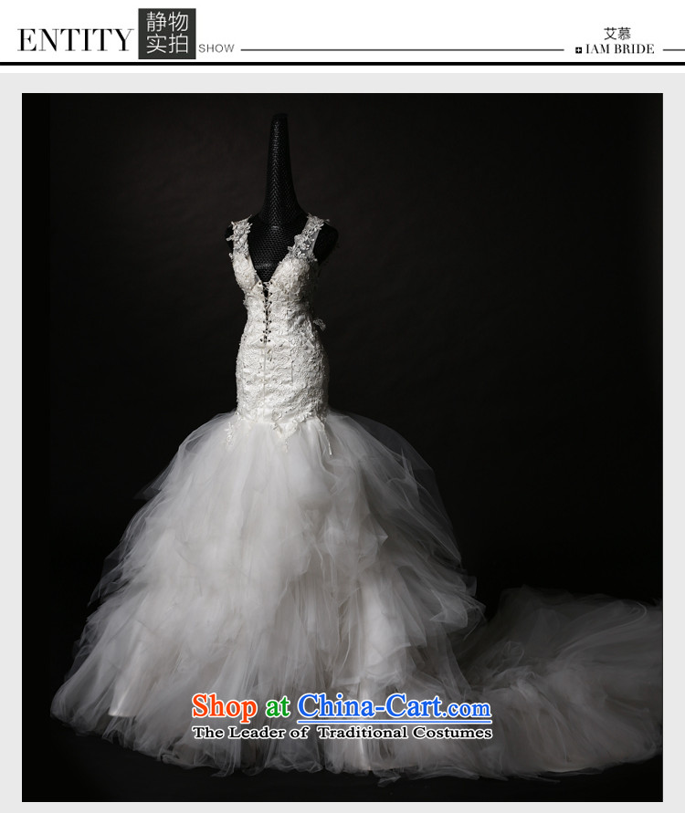 The 2015 new HIV YA DONG deep V lace crowsfoot tail half revealed back bride wedding dresses ivory S picture, prices, brand platters! The elections are supplied in the national character of distribution, so action, buy now enjoy more preferential! As soon as possible.