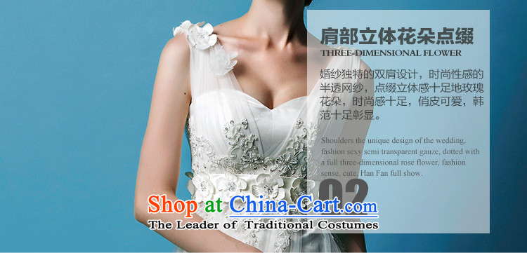 The Wedding 2015 HIV New Nga Yui shoulders a semi-permeable wiping the Chest) Bride short wedding dresses white L picture, prices, brand platters! The elections are supplied in the national character of distribution, so action, buy now enjoy more preferential! As soon as possible.