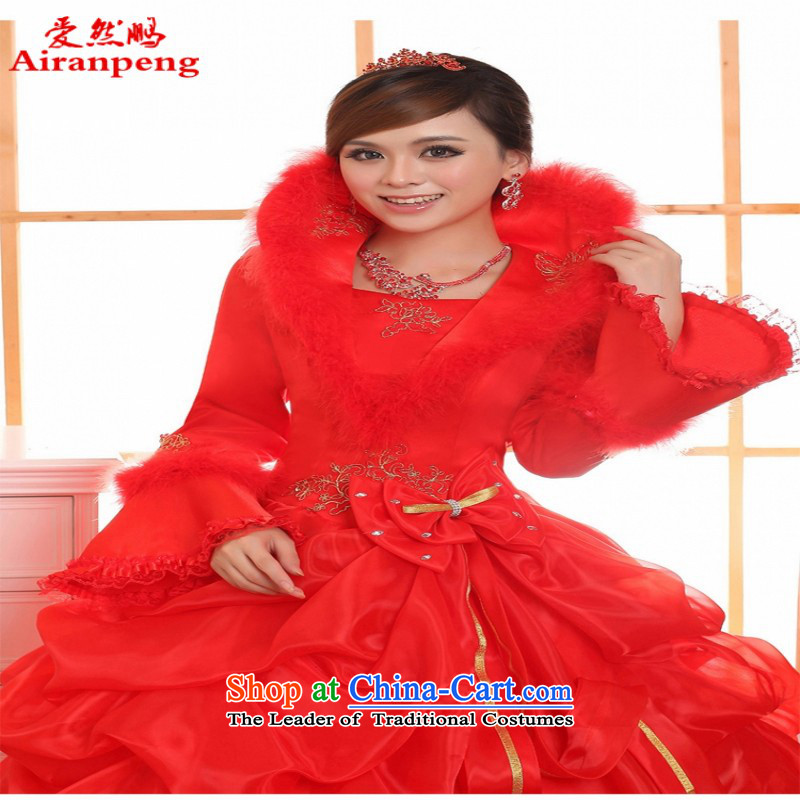 Love So peng lai Sa Fei-winter winter bride TY00 wedding dresses, HOT SALES NETWORK style wedding photography 2014 new pink figure XL package, Love Returning so AIRANPENG Peng () , , , shopping on the Internet