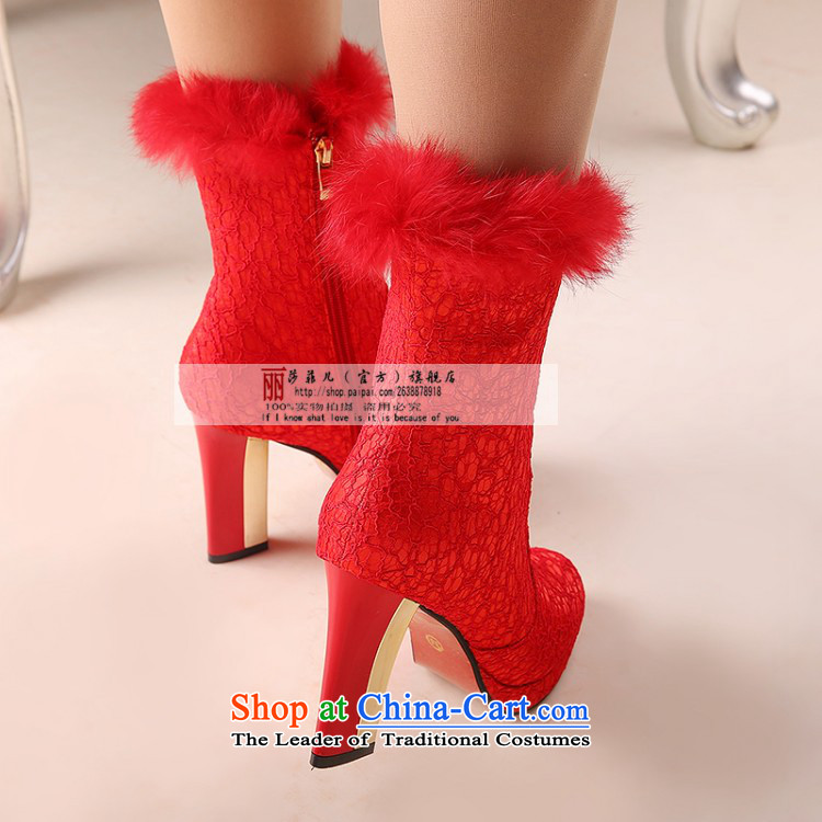 Marriage Women 2014 new winter marriage wears a pair of red high-brides fall and winter marriage shoes wedding shoes snowshoeing bootie girl with 10 cm 37 pictures, prices, brand platters! The elections are supplied in the national character of distribution, so action, buy now enjoy more preferential! As soon as possible.