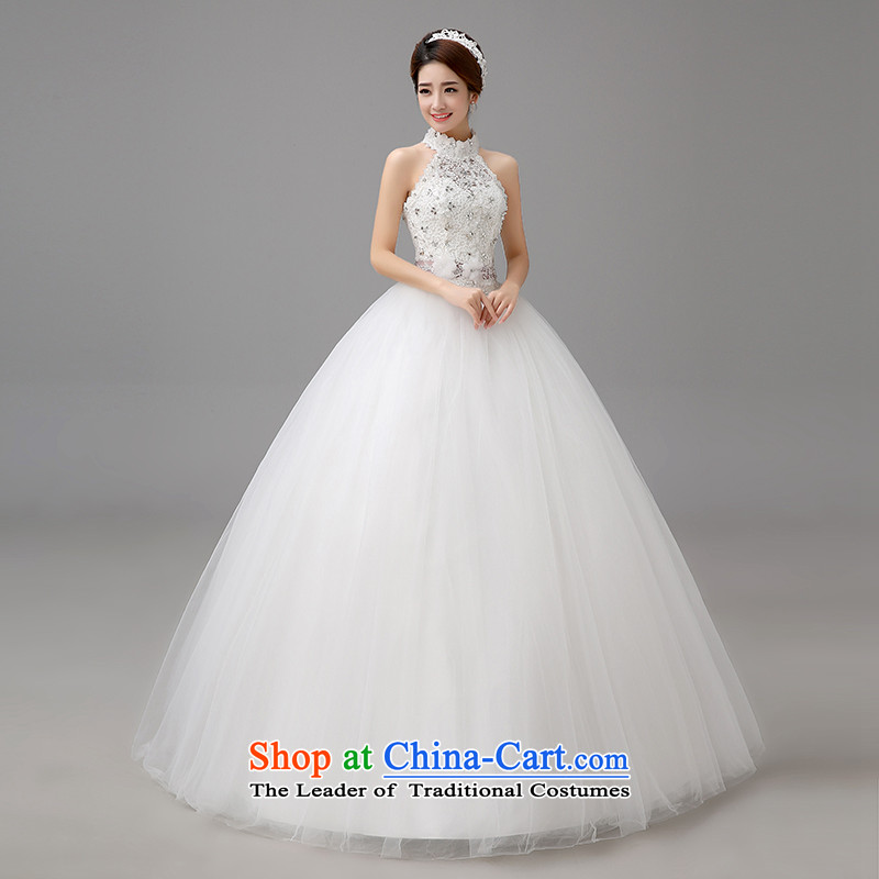 Hiv Miele wedding dresses 2015 Spring/Summer new Korean Princess hang also wedding Korean lace diamond align to yarn H-79 Sau San white S, HIV Miele shopping on the Internet has been pressed.