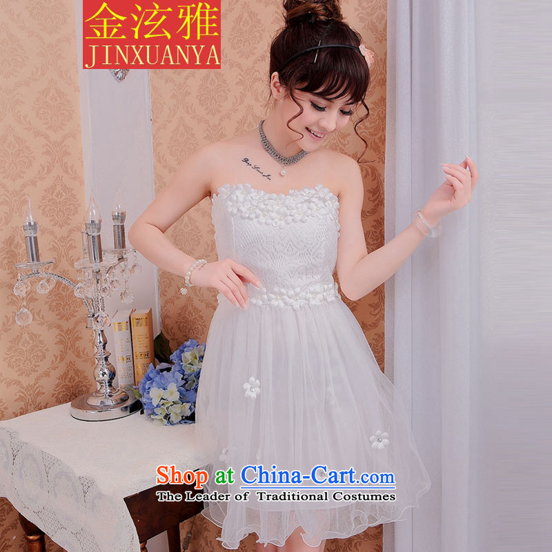 Kim Hyun ya 2015 Spring Bridesmaid Dress Short, lace small dress sister bows dress skirt light purple, Kim Hyun Nga , , , shopping on the Internet