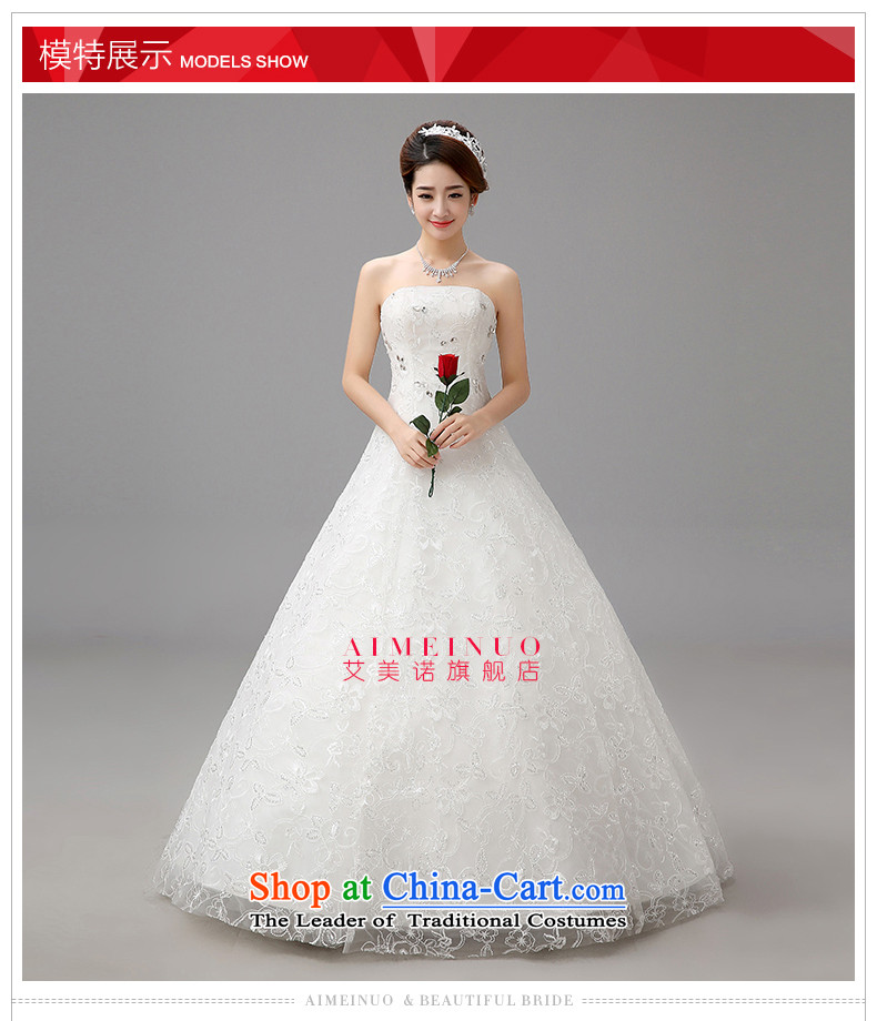 Hiv Miele Wedding 2015 new Korean irrepressible diamond lace flowers and chest straps bride to align graphics Sau San thin princess yarn A swing H-82 White M picture, prices, brand platters! The elections are supplied in the national character of distribution, so action, buy now enjoy more preferential! As soon as possible.