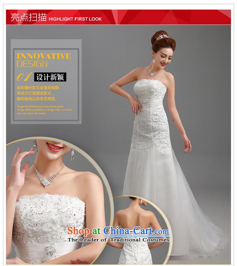 Hiv Miele wedding dresses 2015 new lace wiping the chest straps belt diamond Korean graphics package and Sau San thin princess yarn tail H-86 small white XL Photo, prices, brand platters! The elections are supplied in the national character of distribution, so action, buy now enjoy more preferential! As soon as possible.