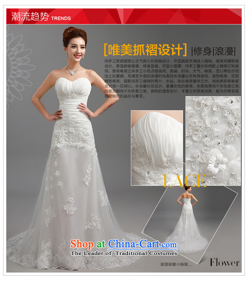 The HIV 2015 Spring/Summer new wedding wiping the chest straps lace spend small trailing bride thin shape of Sau San graphics package and public crowsfoot yarn H-87 White M picture, prices, brand platters! The elections are supplied in the national character of distribution, so action, buy now enjoy more preferential! As soon as possible.