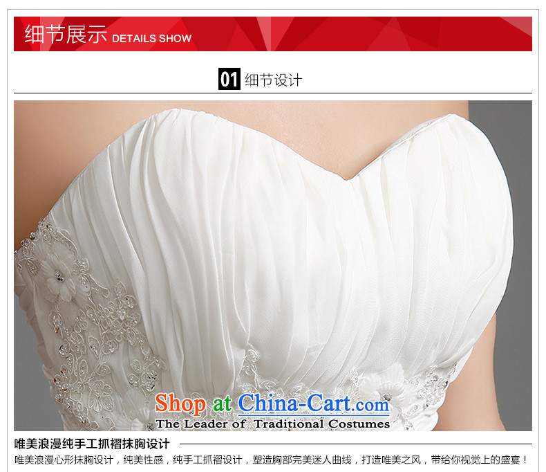 The HIV 2015 Spring/Summer new wedding wiping the chest straps lace spend small trailing bride thin shape of Sau San graphics package and public crowsfoot yarn H-87 White M picture, prices, brand platters! The elections are supplied in the national character of distribution, so action, buy now enjoy more preferential! As soon as possible.