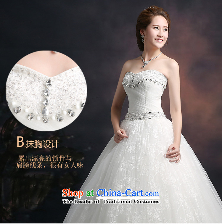 Beverly Ting wedding dresses in spring and summer 2015 new Korean anointed chest wedding video thin large autumn Sau San High Fashion Princess bon bon skirt White M picture, prices, brand platters! The elections are supplied in the national character of distribution, so action, buy now enjoy more preferential! As soon as possible.