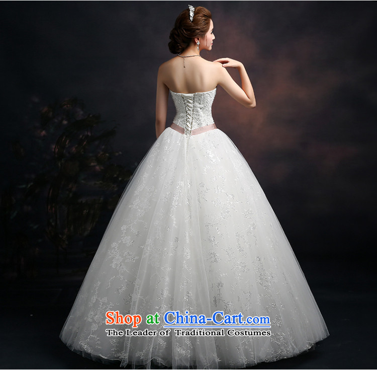 Beverly Ting 2015 new spring and summer wedding dress autumn Korean fashion and to align the chest wedding large tie princess bon bon skirt White XL Photo, prices, brand platters! The elections are supplied in the national character of distribution, so action, buy now enjoy more preferential! As soon as possible.