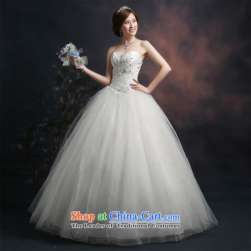 Beverly Ting wedding dresses in spring and summer 2015 new marriages wedding wiping the chest to bind with large Diamond Video thin white S Ting Sau San Beverly (tingbeier) , , , shopping on the Internet