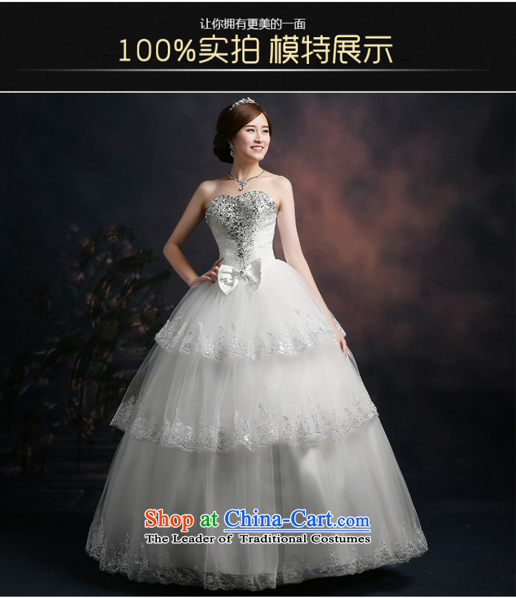Beverly Ting wedding dresses 2015 new stylish brides fall and winter) alignment with chest strap drill white video Sau San thin bon bon skirt female white M picture, prices, brand platters! The elections are supplied in the national character of distribution, so action, buy now enjoy more preferential! As soon as possible.