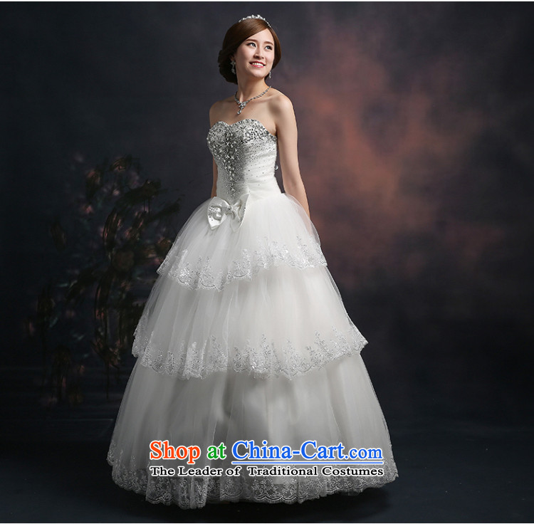 Beverly Ting wedding dresses 2015 new stylish brides fall and winter) alignment with chest strap drill white video Sau San thin bon bon skirt female white M picture, prices, brand platters! The elections are supplied in the national character of distribution, so action, buy now enjoy more preferential! As soon as possible.