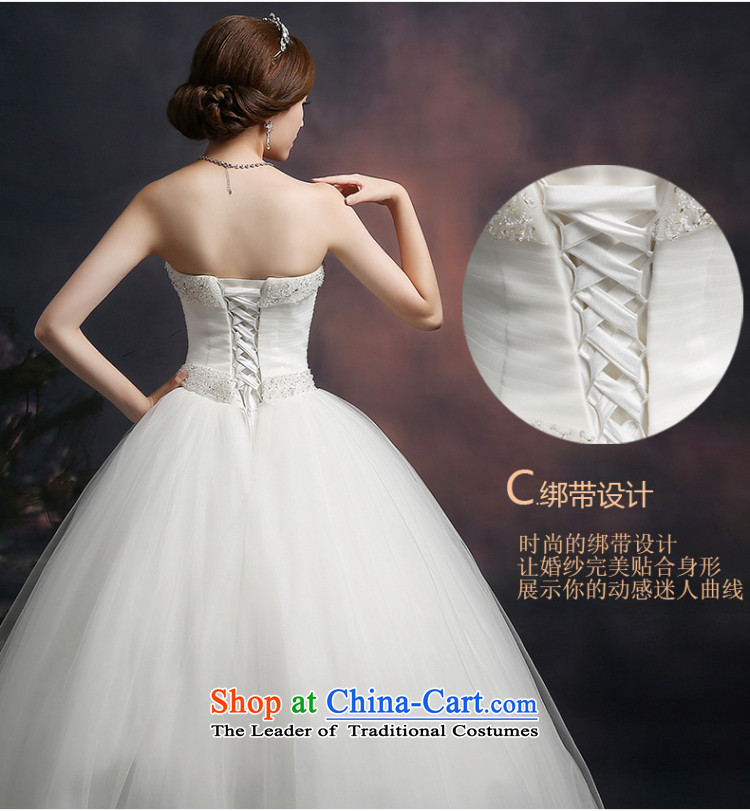 Beverly Ting anointed chest wedding autumn 2015 new Korean Sau San video thin wedding dresses diamond larger straps to align, white L picture, prices, brand platters! The elections are supplied in the national character of distribution, so action, buy now enjoy more preferential! As soon as possible.