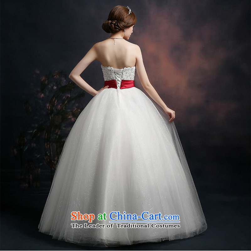 Beverly Ting 2015 new stylish wedding dresses and chest wedding video thin Foutune of big bow tie straps to align bon bon skirt white L, Beverly (tingbeier ting) , , , shopping on the Internet