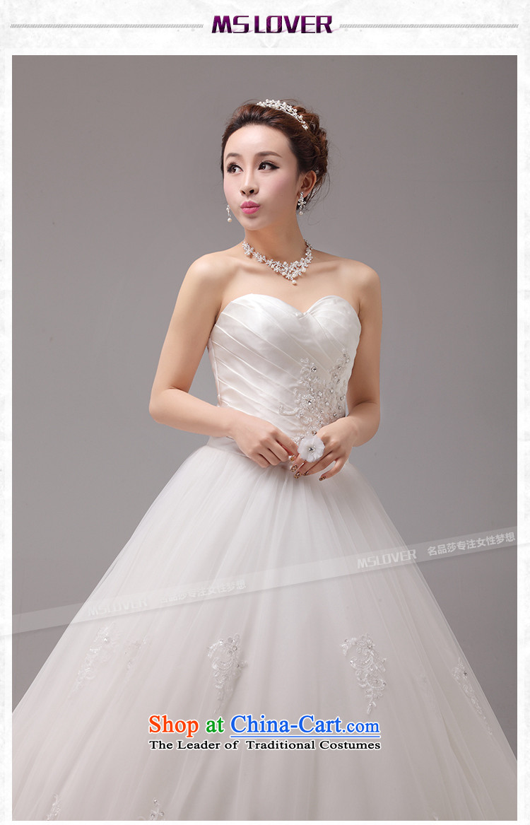  The Korean version of sweet temperament mslover Princess Bride heart-shaped anointed chest lace Sau San to bind the video thin alignment with Wedding 0030 m White tailored customer service - Contact Pictures, prices, brand platters! The elections are supplied in the national character of distribution, so action, buy now enjoy more preferential! As soon as possible.
