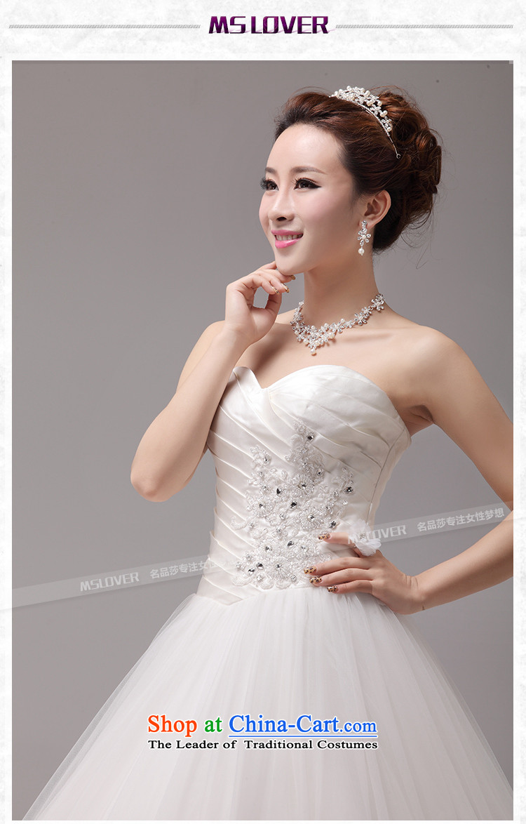  The Korean version of sweet temperament mslover Princess Bride heart-shaped anointed chest lace Sau San to bind the video thin alignment with Wedding 0030 m White tailored customer service - Contact Pictures, prices, brand platters! The elections are supplied in the national character of distribution, so action, buy now enjoy more preferential! As soon as possible.