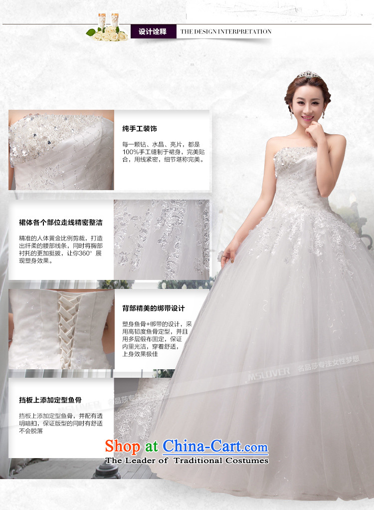  The Korean version of sweet temperament mslover flower filled large petticoats Princess Bride anointed chest straps to wedding 2109 m White tailored customer service - Contact Pictures, prices, brand platters! The elections are supplied in the national character of distribution, so action, buy now enjoy more preferential! As soon as possible.