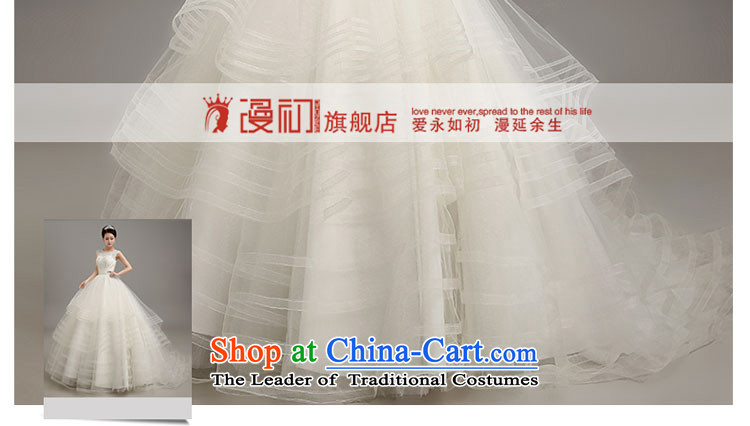 In the early 2015, wedding dresses new upscale Korean brides large tail wedding dresses a field to align the shoulder straps video thin white wedding to align the M, prices, picture code brand platters! The elections are supplied in the national character of distribution, so action, buy now enjoy more preferential! As soon as possible.