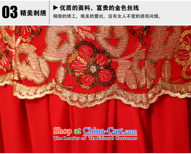 At the end of light and sexy lace marriages qipao stylish improvement cuff qipao CTX QP75 RED M picture, prices, brand platters! The elections are supplied in the national character of distribution, so action, buy now enjoy more preferential! As soon as possible.
