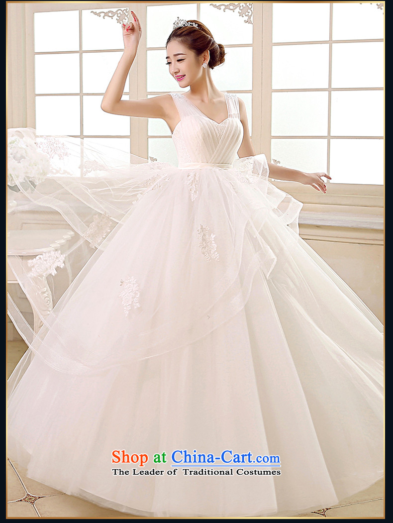 Rain-sang yi bride Wedding 2015 new wedding dress white shoulders stylish video princess thin large stapler alignment with pearl white L HS891 wedding pictures, prices, brand platters! The elections are supplied in the national character of distribution, so action, buy now enjoy more preferential! As soon as possible.