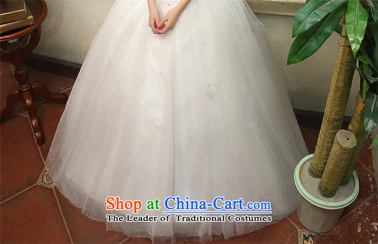 Shoulder bride tslyzm wedding dresses 2015 new autumn and winter Korean sweet flowers Beveled Shoulder graphics thin diamond jewelry wedding dress out bon bon yarn white picture, prices, S brand platters! The elections are supplied in the national character of distribution, so action, buy now enjoy more preferential! As soon as possible.