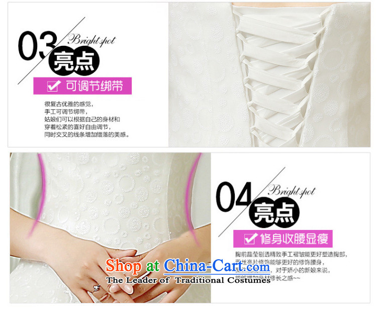 Wedding marriage with the new 2015 Diamond Korean anointed chest Foutune of A thin graphics skirt to align with the white bon bon skirt wedding dresses white L picture, prices, brand platters! The elections are supplied in the national character of distribution, so action, buy now enjoy more preferential! As soon as possible.