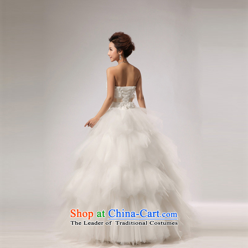 The end of the light (QM) VERY elegant sweet brides WANG retro chest stylish wedding anointed CTX HS268  XXL, M white light at the end of shopping on the Internet has been pressed.