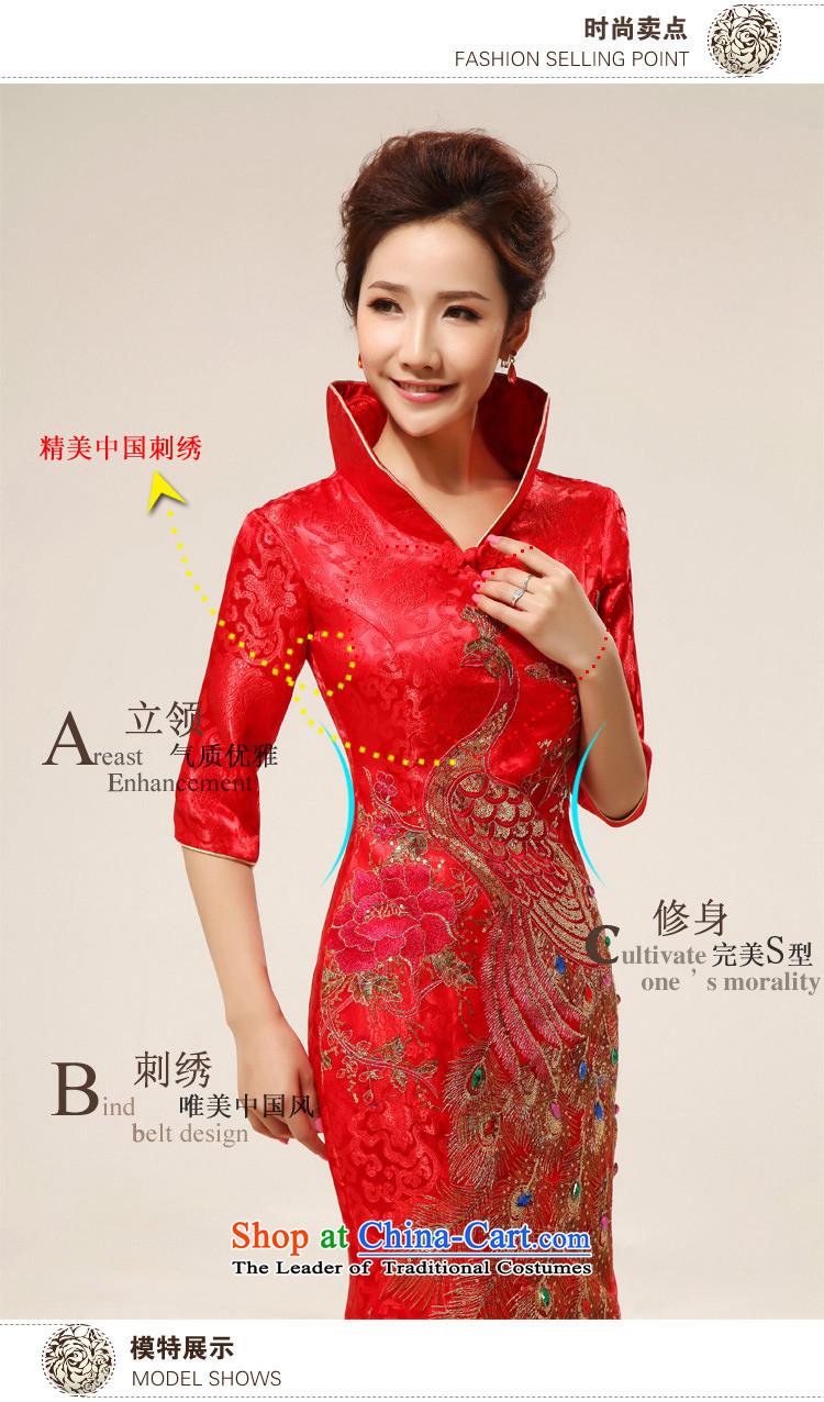 The end of the light (QM) back door onto the design of the ceremonial dress red dress CTX QP71 load bows red S picture, prices, brand platters! The elections are supplied in the national character of distribution, so action, buy now enjoy more preferential! As soon as possible.