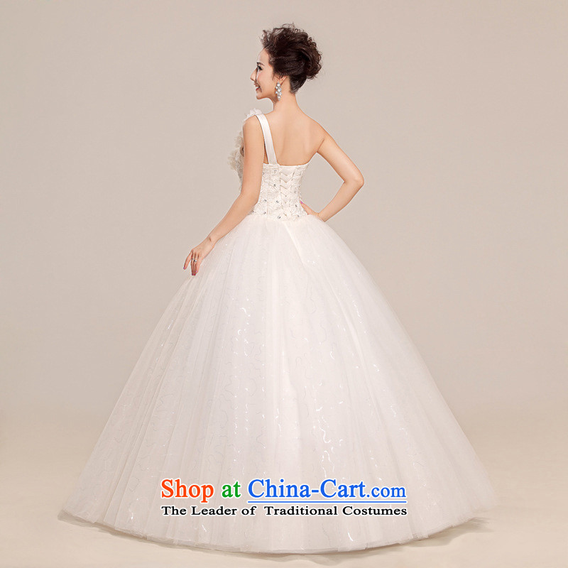 The end of the light (QM) Wedding shoulder straps wedding Top Loin of pregnant women to align the wedding dresses CTX HS510  XXL, white light at the end of shopping on the Internet has been pressed.