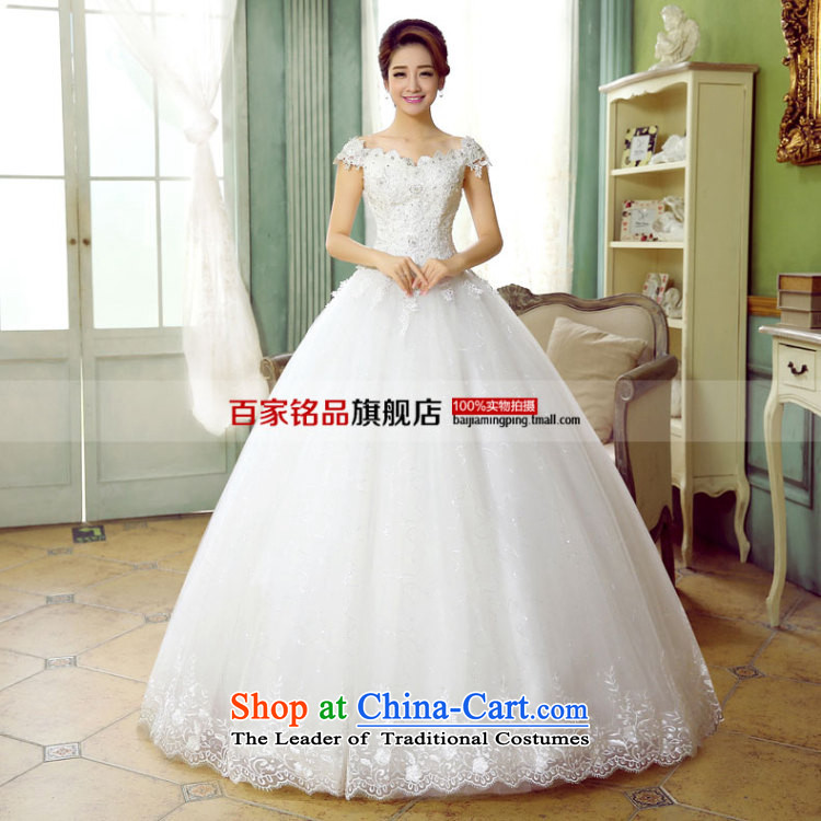 Wedding dresses new Word 2015 modern luxury shoulder bags shoulder straps to align the bride Sau San video thin wedding wedding dress female White XXL picture, prices, brand platters! The elections are supplied in the national character of distribution, so action, buy now enjoy more preferential! As soon as possible.