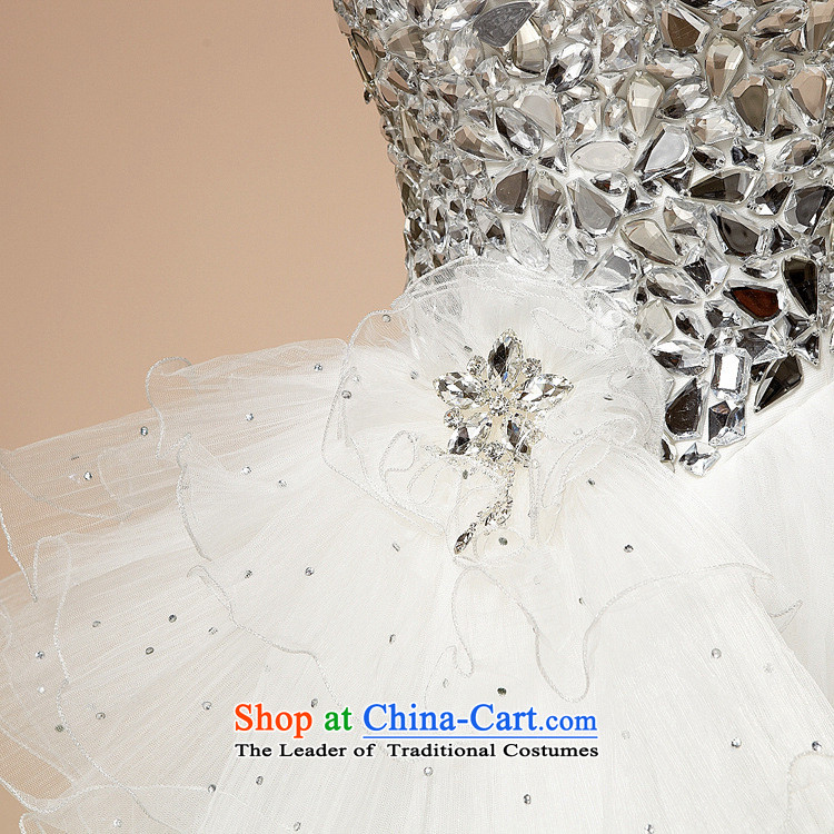 The end of the light (QM) Wedding on drill shoulders wedding bride wedding marriage wedding CTX HS263 m White XL Photo, prices, brand platters! The elections are supplied in the national character of distribution, so action, buy now enjoy more preferential! As soon as possible.