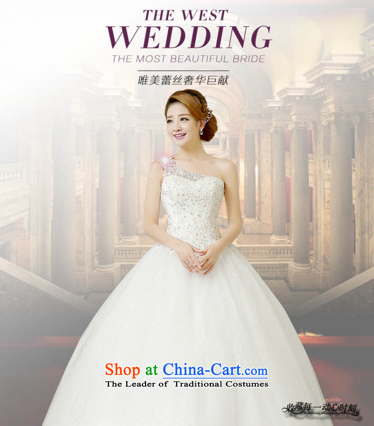 Wedding 2015 new stylish Korean version of large numbers of the shoulder on-chip video thin and marriages chest straps to wedding bon bon skirt White XL Photo, prices, brand platters! The elections are supplied in the national character of distribution, so action, buy now enjoy more preferential! As soon as possible.