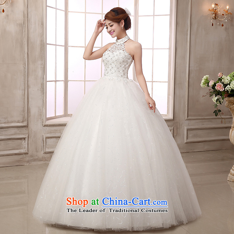 Wedding dress 2015 new lace hangs also won fashion and diamond align to bind the Princess Bride with retro out of wedding White M, hundreds of Ming products , , , shopping on the Internet