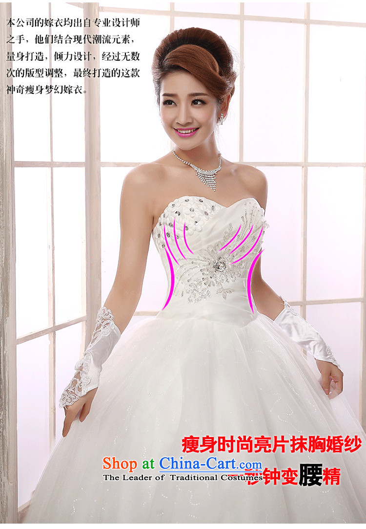 Wedding dress 2015 autumn and winter Princess align new sweet to sexy Beauty Chest straps with diamond wedding dress marriage Bride With White customization size 7 day shipping picture, prices, brand platters! The elections are supplied in the national character of distribution, so action, buy now enjoy more preferential! As soon as possible.