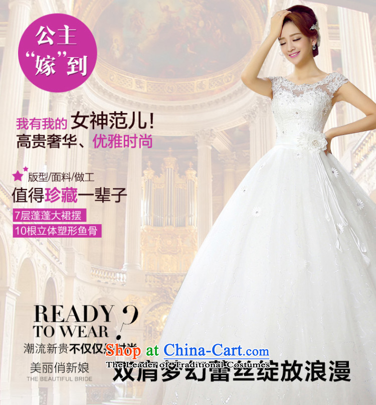The autumn 2015 new wedding dresses female marriages shoulders Korean fashion diamond lace tie a field to align the shoulder wedding, White XL Photo, prices, brand platters! The elections are supplied in the national character of distribution, so action, buy now enjoy more preferential! As soon as possible.
