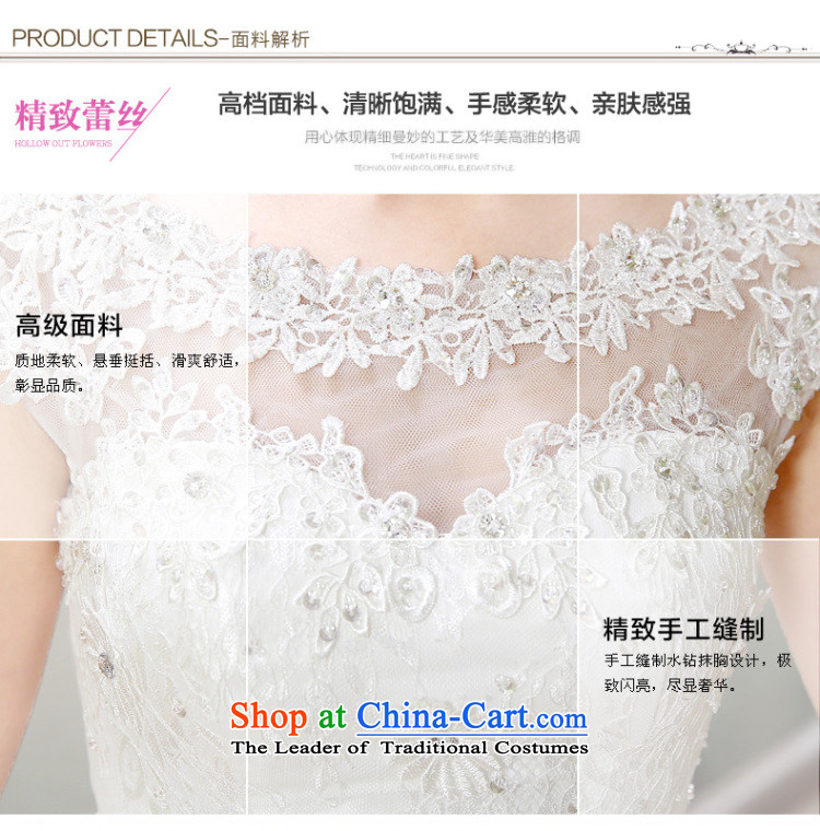 The autumn 2015 new wedding dresses female marriages shoulders Korean fashion diamond lace tie a field to align the shoulder wedding, White XL Photo, prices, brand platters! The elections are supplied in the national character of distribution, so action, buy now enjoy more preferential! As soon as possible.