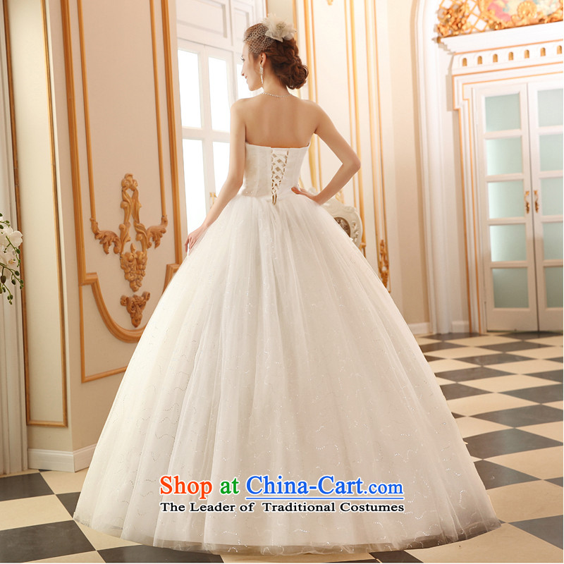 Lily Dance wedding dresses new 2015 Winter Korean fashion and chest wedding lace straps bride wedding code wedding to align the wedding dresses white tailored, Lily Dance (ball lily shopping on the Internet has been pressed.)