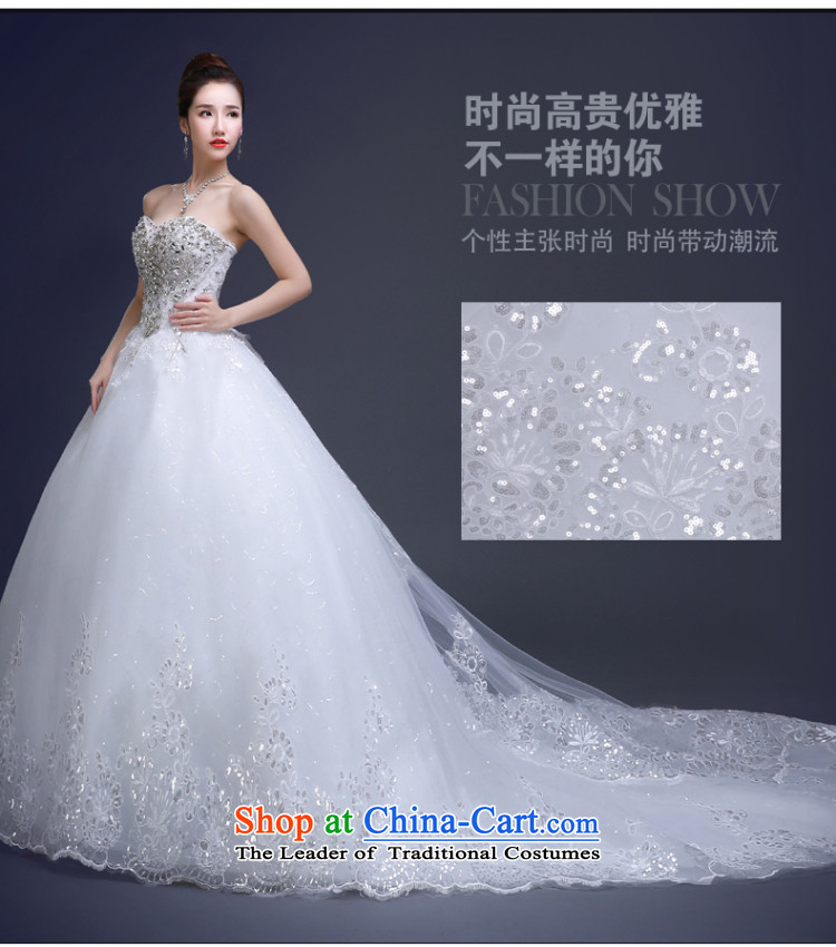 Wedding dresses new 2015 Summer bride wedding long tail larger Sau San Wedding Korean fashion and chest marriage wedding dresses diamond Glass Drill tailored white picture, prices, brand platters! The elections are supplied in the national character of distribution, so action, buy now enjoy more preferential! As soon as possible.