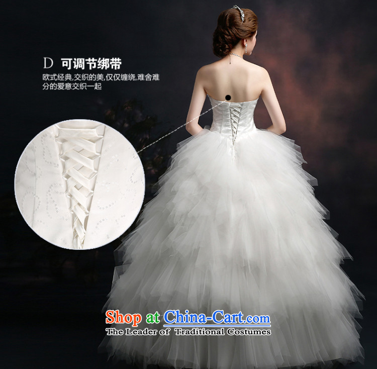 Wedding dresses new 2015 winter stylish bride anointed chest wedding video thin wedding code align to bind with wedding dresses Korean style wedding winter) thick White XXL picture, prices, brand platters! The elections are supplied in the national character of distribution, so action, buy now enjoy more preferential! As soon as possible.