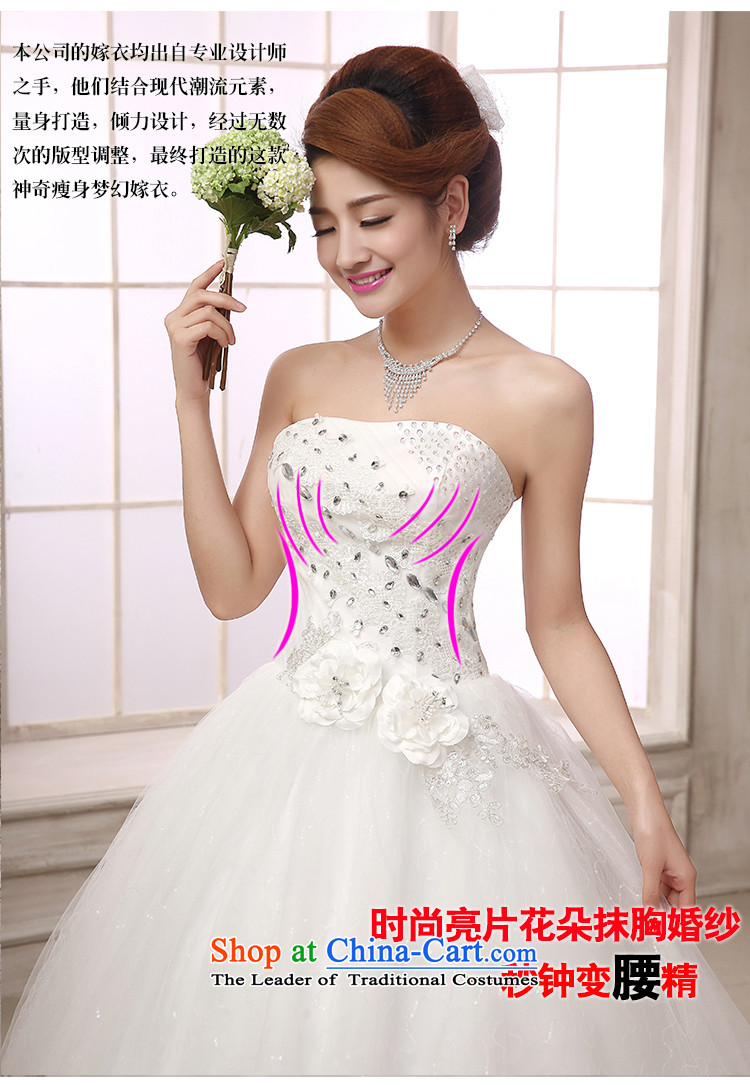 The bride wedding dresses autumn 2015 new stylish Korean Sau San video thin diamond lace straps to align the wedding white picture, prices, S brand platters! The elections are supplied in the national character of distribution, so action, buy now enjoy more preferential! As soon as possible.