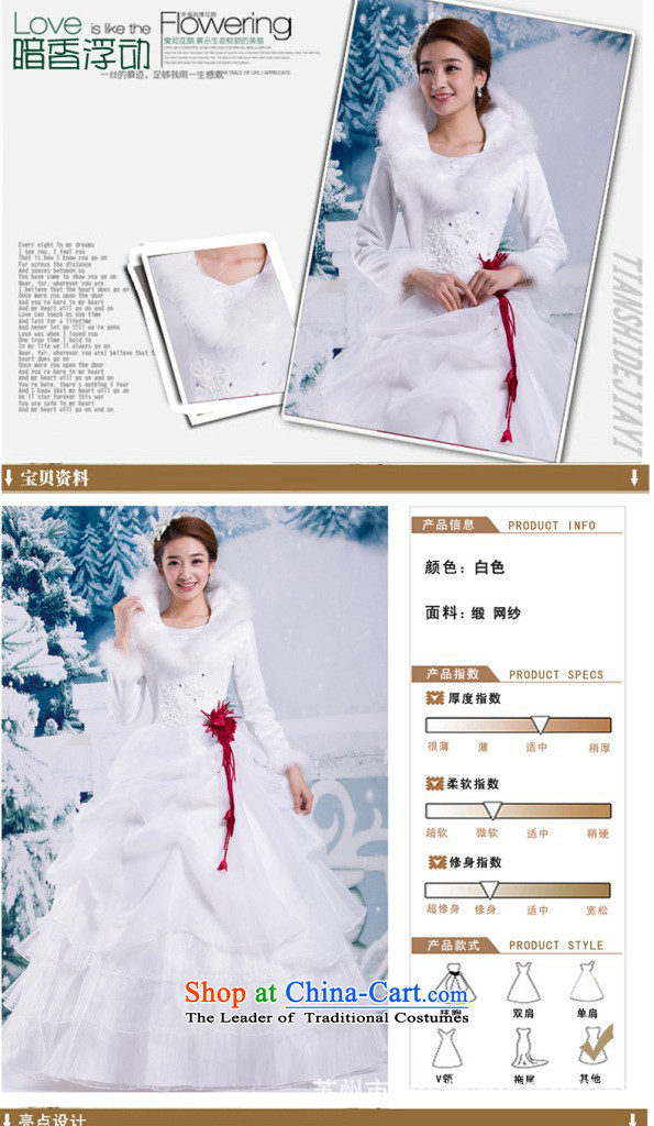 There is also optimized 8D winter winter 2014 Korean version of the new long-sleeved gross for thick winter winter) cotton wedding YSB2064 white L picture, prices, brand platters! The elections are supplied in the national character of distribution, so action, buy now enjoy more preferential! As soon as possible.
