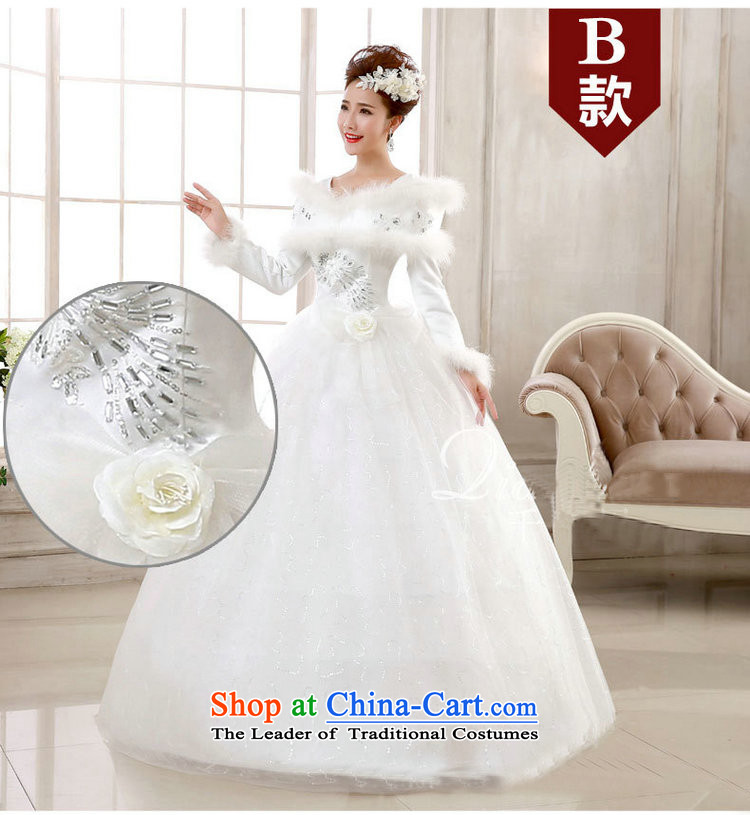 There is also optimized 8D bride wedding dresses 2014 winter, the new Korean thick cotton long-sleeved to align code winter wedding word shoulder A M pictures YSB2065, prices, brand platters! The elections are supplied in the national character of distribution, so action, buy now enjoy more preferential! As soon as possible.
