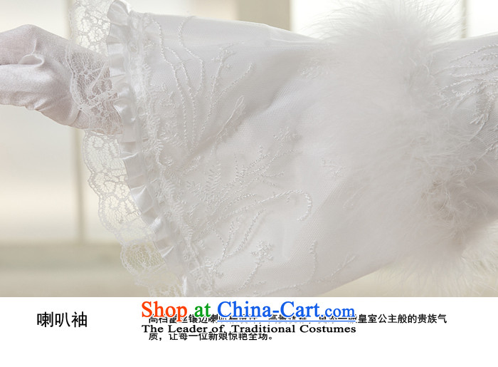 The privilege of serving-leung 2015 winter new bride wedding dress long sleeved shirt with white graphics to align the thin wedding dress for winter White M picture, prices, brand platters! The elections are supplied in the national character of distribution, so action, buy now enjoy more preferential! As soon as possible.