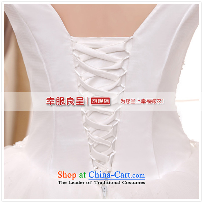 The privilege of serving-leung 2015 new Korean brides wedding dress deep V-Neck shoulders to align the stylish bon bon skirt White XXL pictures wedding, prices, brand platters! The elections are supplied in the national character of distribution, so action, buy now enjoy more preferential! As soon as possible.