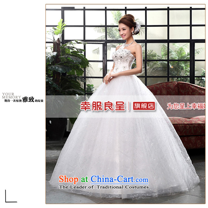 The privilege of serving-leung 2015 new Korean brides wedding dress and stylish chest to Princess bon bon skirt straps wedding pictures, price XL white, brand platters! The elections are supplied in the national character of distribution, so action, buy now enjoy more preferential! As soon as possible.