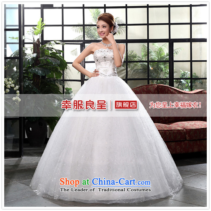 The privilege of serving-leung 2015 new Korean brides wedding dress and stylish chest to Princess bon bon skirt straps wedding pictures, price XL white, brand platters! The elections are supplied in the national character of distribution, so action, buy now enjoy more preferential! As soon as possible.