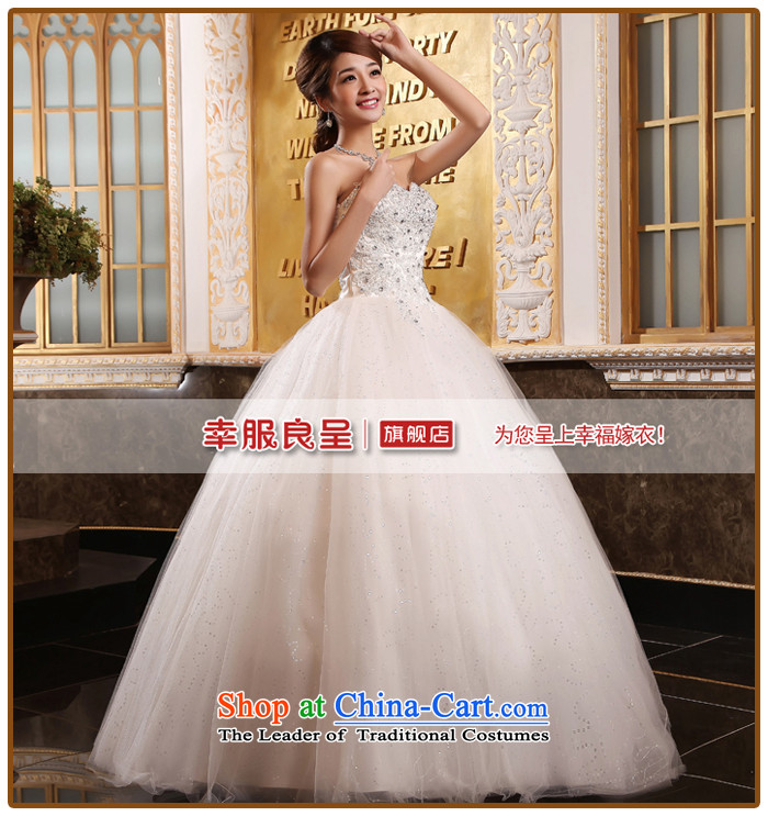 The privilege of serving-leung Korean straps and chest wedding dress to align bon bon diamond wedding dress Sau San New 2015 white pictures, prices, S brand platters! The elections are supplied in the national character of distribution, so action, buy now enjoy more preferential! As soon as possible.