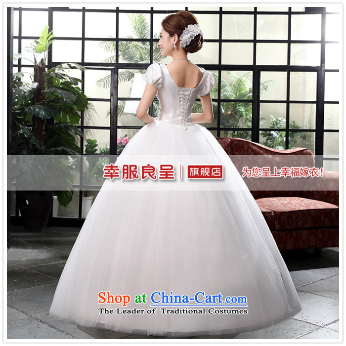 The privilege of serving-leung 2015 new Korean marriages V-neck to align the princess Sau San tie wedding dress dress White 2XL Photo, prices, brand platters! The elections are supplied in the national character of distribution, so action, buy now enjoy more preferential! As soon as possible.