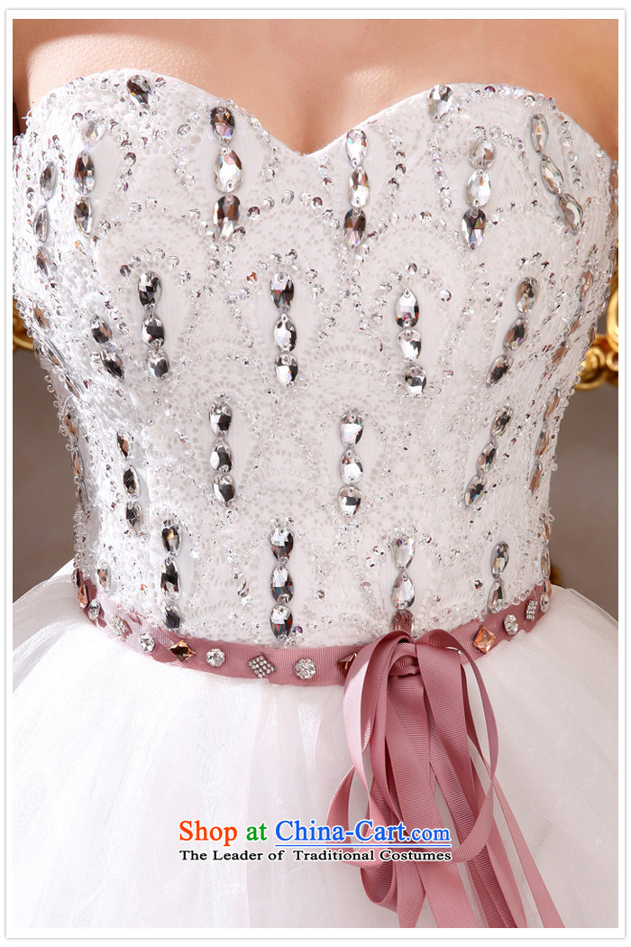 The privilege of serving-leung 2015 new bride wedding dress Korean fashion Princess Mary Magdalene chest to bon bon straps skirt wedding White XXL picture, prices, brand platters! The elections are supplied in the national character of distribution, so action, buy now enjoy more preferential! As soon as possible.