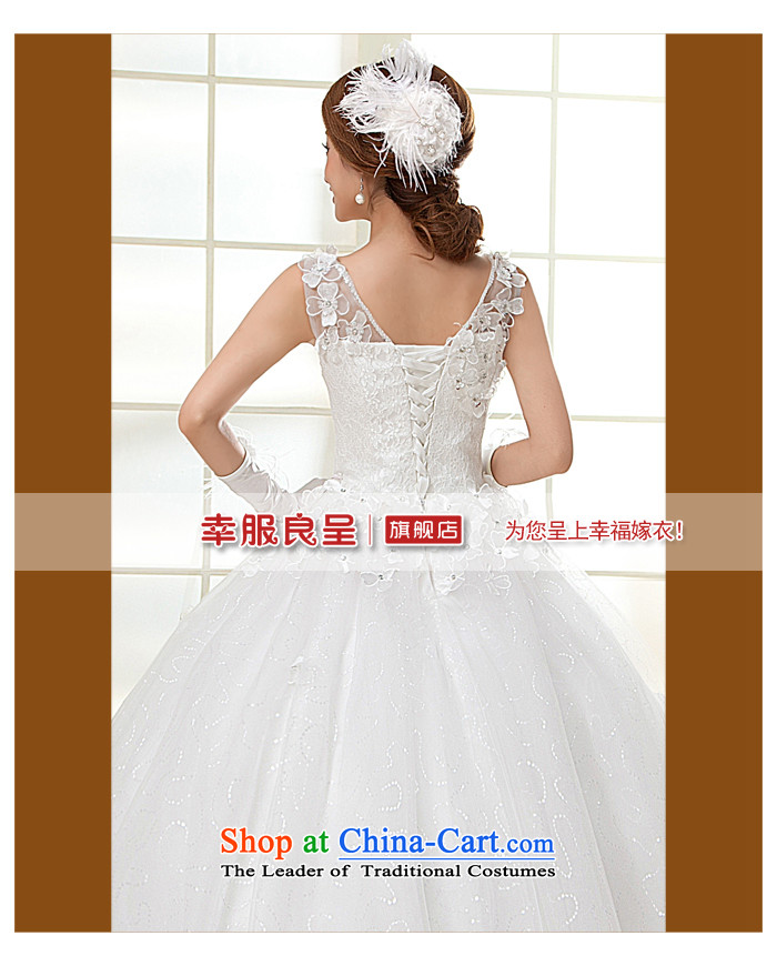 The privilege of serving-leung 2015 new marriages a wedding field to align the shoulder shoulder straps Sau San wedding dress dress white L picture, prices, brand platters! The elections are supplied in the national character of distribution, so action, buy now enjoy more preferential! As soon as possible.